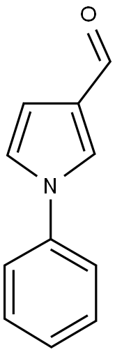 PHENYLPYRROLE-3-CARBOXALDEHYDE NSUBSTITUTED Struktur