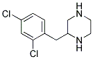 2-(2,4-DICHLORO-BENZYL)-PIPERAZINE Struktur