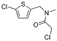 2-CHLORO-N-[(5-CHLOROTHIEN-2-YL)METHYL]-N-METHYLACETAMIDE Struktur