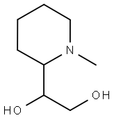 1-(1-METHYL-PIPERIDIN-2-YL)-ETHANE-1,2-DIOL Struktur