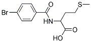 2-[(4-BROMOBENZOYL)AMINO]-4-(METHYLTHIO)BUTANOIC ACID Struktur