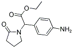 (4-AMINO-PHENYL)-(2-OXO-PYRROLIDIN-1-YL)-ACETIC ACID ETHYL ESTER Struktur