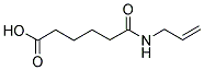 5-ALLYLCARBAMOYL-PENTANOIC ACID Struktur