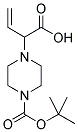 2-(4-BOC-PIPERAZIN-1-YL)-3-BUTENOIC ACID Struktur