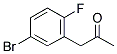 5-BROMO-2-FLUOROPHENYLACETONE Struktur