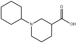 1-CYCLOHEXYLPIPERIDINE-3-CARBOXYLIC ACIDHYDROCHLORIDE Struktur