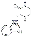 (R)-3-(1H-INDOL-3-YLMETHYL)-PIPERAZIN-2-ONE Struktur