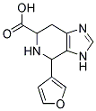 4-FURAN-3-YL-4,5,6,7-TETRAHYDRO-3H-IMIDAZO[4,5-C]PYRIDINE-6-CARBOXYLIC ACID Struktur