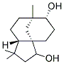 (1S,5S,8R,9R)-4,4,8-TRIMETHYLTRICYCLO[6.3.1.0~1,5~]DODECANE-2,9-DIOL Struktur