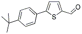 5-(4-TERT-BUTYLPHENYL)-2-THIOPHENECARBALDEHYDE Struktur