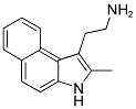 2-(2-METHYL-3H-BENZO[E]INDOL-1-YL)ETHANAMINE Struktur