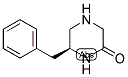 (S)-6-BENZYL-PIPERAZIN-2-ONE Struktur