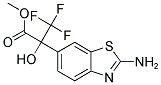 2-(2-AMINO-BENZOTHIAZOL-6-YL)-3,3,3-TRIFLUORO-2-HYDROXY-PROPIONIC ACID METHYL ESTER Struktur