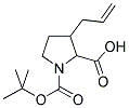 3-ALLYL-PYRROLIDINE-1,2-DICARBOXYLIC ACID 1-TERT-BUTYL ESTER Struktur