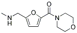 METHYL([5-(MORPHOLIN-4-YLCARBONYL)-2-FURYL]METHYL)AMINE Struktur