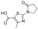 4-METHYL-2-(2-OXOPYRROLIDIN-1-YL)-1,3-THIAZOLE-5-CARBOXYLIC ACID Struktur