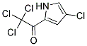 2,2,2-TRICHLORO-1-(4-CHLORO-1H-PYRROL-2-YL)ETHANONE Struktur