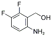 6-AMINO-2,3-DIFLUOROBENZENEMETHANOL Struktur