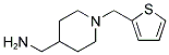 ([1-(2-THIENYLMETHYL)PIPERIDIN-4-YL]METHYL)AMINE Struktur