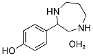 4-HOMOPIPERAZINE-2-YL-PHENOL HYDRATE Struktur