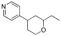 4-(2-ETHYL-TETRAHYDRO-PYRAN-4-YL)-PYRIDINE Struktur