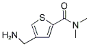 4-(AMINOMETHYL)-N,N-DIMETHYL-2-THIOPHENECARBOXAMIDE Struktur