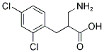 2-AMINOMETHYL-3-(2,4-DICHLORO-PHENYL)-PROPIONIC ACID Struktur