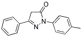 5-PHENYL-2-P-TOLYL-2,4-DIHYDRO-PYRAZOL-3-ONE Struktur