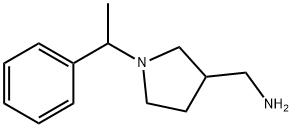 C-[1-(1-PHENYL-ETHYL)-PYRROLIDIN-3-YL]-METHYLAMINE Struktur