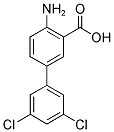 4-AMINO-3',5'-DICHLORO-1,1'-BIPHENYL-3-CARBOXYLIC ACID Struktur