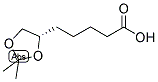 6(S),7-ISOPROPYLIDENEDIOXY-HEPTANOIC ACID Struktur