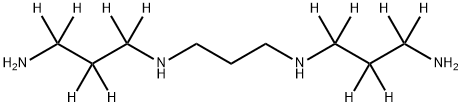 N,N'-BIS(3-AMINOPROPYL-D6)-1,3-PROPANEDIAMINE Struktur