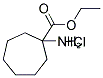 1-AMINO-CYCLOHEPTANECARBOXYLIC ACID ETHYL ESTER HCL Struktur