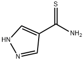 1H-PYRAZOLE-4-CARBOTHIOIC ACID AMIDE Struktur