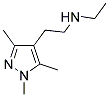 N-ETHYL-N-[2-(1,3,5-TRIMETHYL-1H-PYRAZOL-4-YL)ETHYL]AMINE Struktur