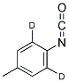 P-TOLYL-2,6-D2 ISOCYANATE Struktur