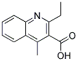 2-ETHYL-4-METHYLQUINOLINE-3-CARBOXYLIC ACID Struktur