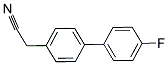 (4'-FLUORO[1,1'-BIPHENYL]-4-YL)ACETONITRILE Struktur