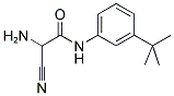 2-AMINO-2-CYANO-N-(3-TERT-BUTYL-PHENYL)-ACETAMIDE Struktur