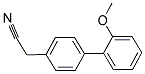 (2'-METHOXY[1,1'-BIPHENYL]-4-YL)ACETONITRILE Struktur