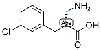 (R)-2-AMINOMETHYL-3-(3-CHLORO-PHENYL)-PROPIONIC ACID Struktur