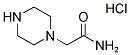 2-PIPERAZIN-1-YL-ACETAMIDEHYDROCHLORIDE Struktur