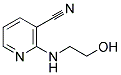 2-(2-HYDROXYETHYLAMINO)NICOTINONITRILE Struktur