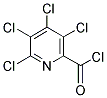 3,4,5,6-TETRACHLORO-PYRIDINE-2-CARBONYL CHLORIDE Struktur