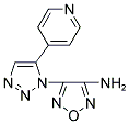 3-AMINE-4-[5-(4-PYRIDINYL)-1H-1,2,3-TRIAZOL-1-YL]-1,2,5-OXADIAZOLE Struktur