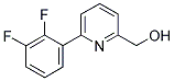 [6-(2,3-DIFLUOROPHENYL)PYRIDIN-2-YL]METHANOL Struktur