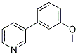 3-(3-METHOXYPHENYL)PYRIDINE Struktur