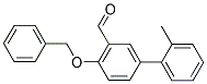 4-(BENZYLOXY)-2'-METHYL[1,1'-BIPHENYL]-3-CARBALDEHYDE Struktur