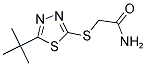 2-[(5-TERT-BUTYL-1,3,4-THIADIAZOL-2-YL)SULFANYL]ACETAMIDE Struktur