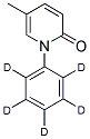 5-METHYL-N-PHENYL-2-1H-PYRIDONE-D5 Struktur